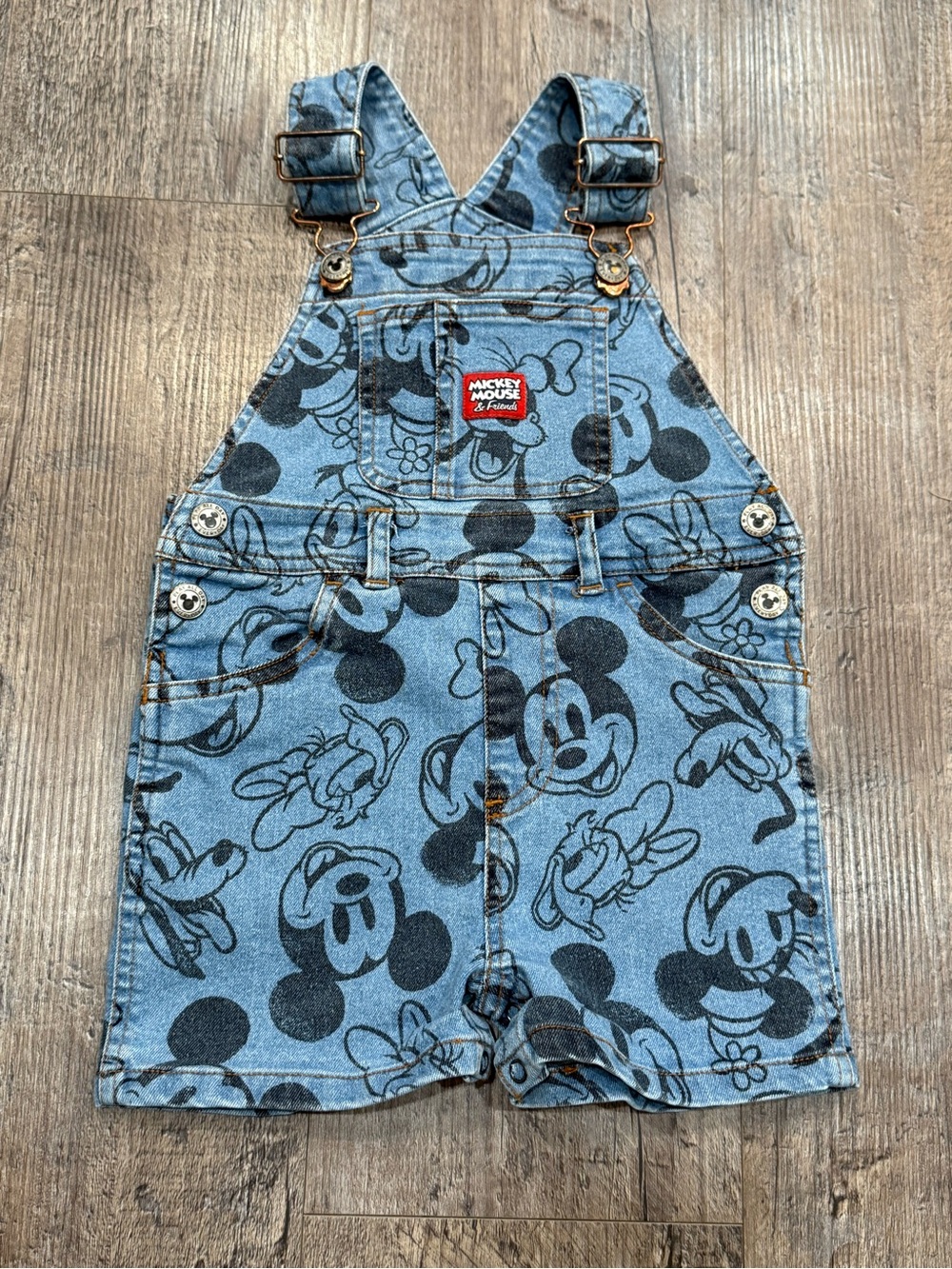 Disney Mick Mouse & Friends Overalls | 2T
